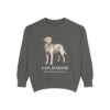 Goldador Latin Sweatshirt, Pepper, front view
