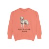 Goldador Mom Sweatshirt, Terracotta, front view