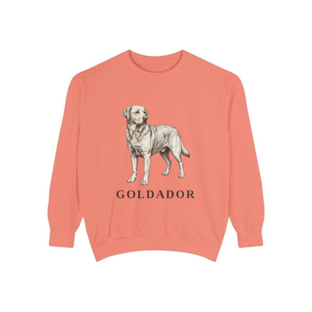 Goldador Sweatshirt, Terracotta, front view