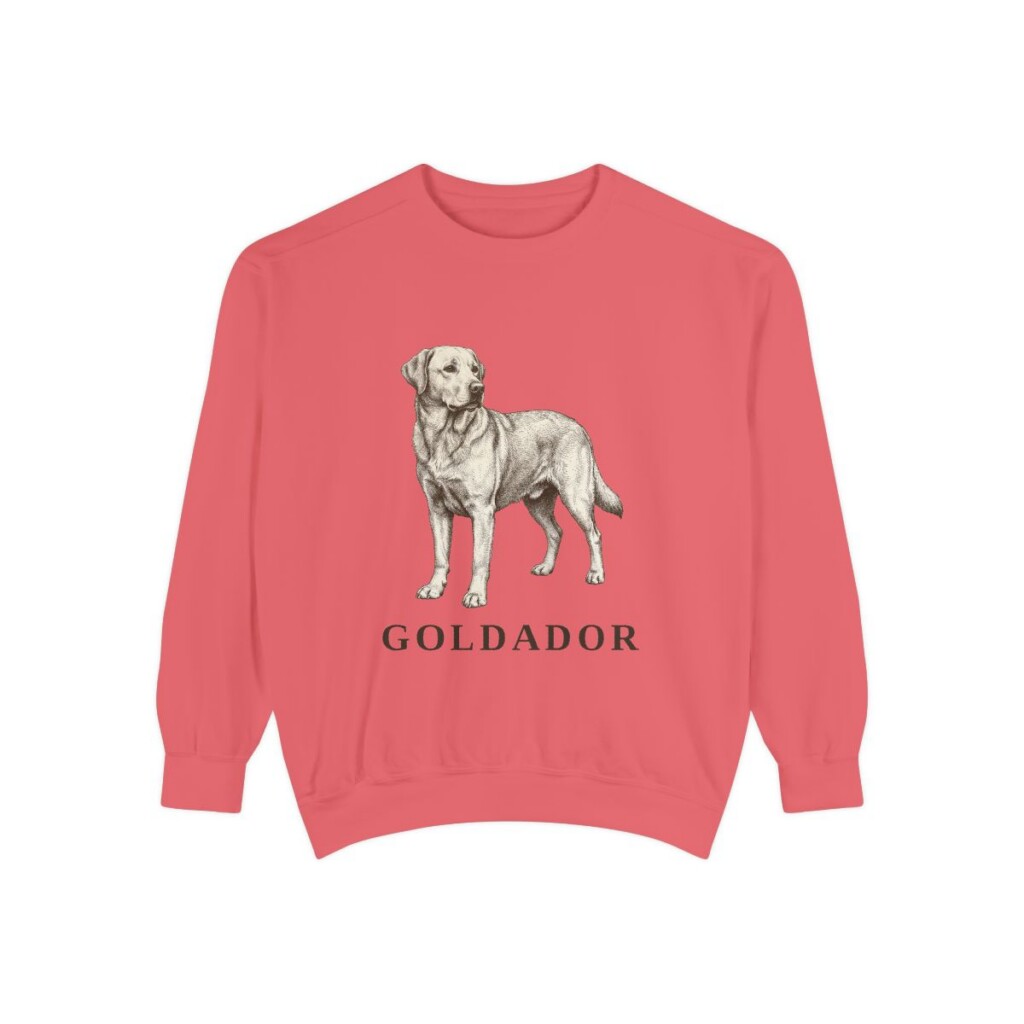 Goldador Sweatshirt, Watermelon, front view