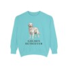 Golden Retriever Sweatshirt, Chalky Mint, front view