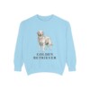 Golden Retriever Sweatshirt, Chambray, front view