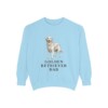 Golden Retriever Dad Sweatshirt, Chambray, front view