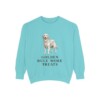 Golden Retriever Humor Sweatshirt, Chalky Mint, front view