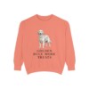 Golden Retriever Humor Sweatshirt, Terracotta, front view