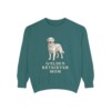 Golden Retriever Mom Sweatshirt, Blue Spruce, front view