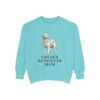 Golden Retriever Mom Sweatshirt, Chalky Mint, front view