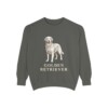 Golden Retriever Sweatshirt, Pepper, front view