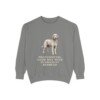 Goldendoodle Humor Sweatshirt, Grey, front view
