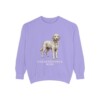 goldendoodle-sweatshirt-mom-violet Goldendoodle Mom Sweatshirt, Violet, front view