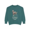 Gordon Setter Dad Sweatshirt, Blue Spruce, front view