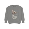Gordon Setter Dad Sweatshirt, Grey, front view