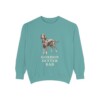 Gordon Setter Dad Sweatshirt, Seafoam, front view