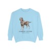 gordon-setter-sweatshirt-latin-chambray Gordon Setter Latin Sweatshirt, Chambray, front view