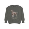 gordon-setter-sweatshirt-latin-pepper Gordon Setter Latin Sweatshirt, Pepper, front view