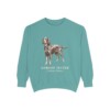gordon-setter-sweatshirt-latin-seafoam Gordon Setter Latin Sweatshirt, Seafoam, front view