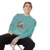 gordon-setter-sweatshirt-latin-seafoam-person-1-context Gordon Setter Latin Sweatshirt, Seafoam, person 1 context