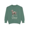Gordon Setter Sweatshirt, Light Green, front view
