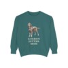 Gordon Setter Mom Sweatshirt, Blue Spruce, front view