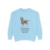 Gordon Setter Mom Sweatshirt, Chambray, front view