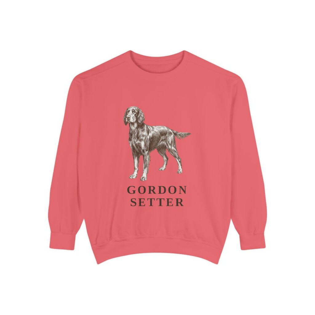 Gordon Setter Sweatshirt, Watermelon, front view