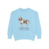 Grand Basset Griffon Vendeen Latin Sweatshirt, Chambray, front view