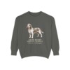Grand Basset Griffon Vendeen Latin Sweatshirt, Pepper, front view