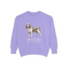 Grand Basset Griffon Vendeen Latin Sweatshirt, Violet, front view