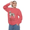 Grand Basset Griffon Vendeen Mom Sweatshirt, Watermelon, person 2 context