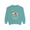 grand-basset-griffon-vendeen-sweatshirt-seafoam Grand Basset Griffon Vendeen Sweatshirt, Seafoam, front view