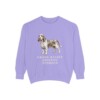 grand-basset-griffon-vendeen-sweatshirt-violet Grand Basset Griffon Vendeen Sweatshirt, Violet, front view