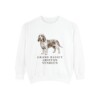 grand-basset-griffon-vendeen-sweatshirt-white Grand Basset Griffon Vendeen Sweatshirt, White, front view