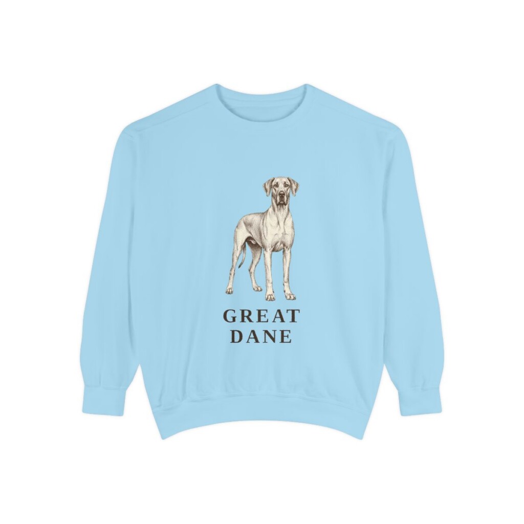 Great Dane Sweatshirt, Chambray, front view