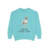 Great Dane Dad Sweatshirt, Chalky Mint, front view