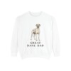 Great Dane Dad Sweatshirt, White, front view
