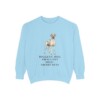Great Dane Humor Sweatshirt, Chambray, front view
