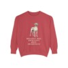 Great Dane Humor Sweatshirt, Crimson, front view