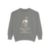 Great Dane Humor Sweatshirt, Grey, front view