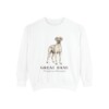Great Dane Latin Sweatshirt, White, front view