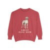 Great Dane Mom Sweatshirt, Crimson, front view