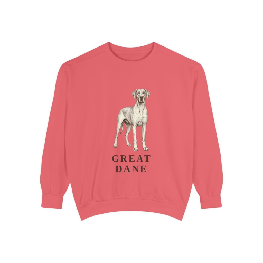 Great Dane Sweatshirt, Watermelon, front view