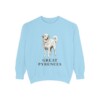Great Pyrenees Sweatshirt, Chambray, front view