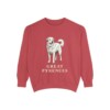 Great Pyrenees Sweatshirt, Crimson, front view