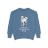 Great Pyrenees Dad Sweatshirt, Blue Jean, front view
