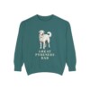 Great Pyrenees Dad Sweatshirt, Blue Spruce, front view