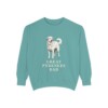 Great Pyrenees Dad Sweatshirt, Seafoam, front view