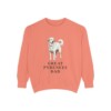 Great Pyrenees Dad Sweatshirt, Terracotta, front view