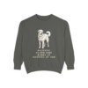 great-pyrenees-sweatshirt-humor-pepper Great Pyrenees Humor Sweatshirt, Pepper, front view