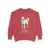 Great Pyrenees Latin Sweatshirt, Crimson, front view