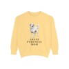 great-pyrenees-sweatshirt-mom-butter Great Pyrenees Mom Sweatshirt, Butter, front view